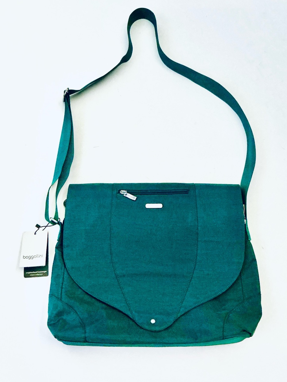 BAGGALLINI, Teal Crossbody Shoulder Messenger Bag, NWT